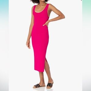 The Drop Women's Yasmin Rib Midi Sweater Tank Dress